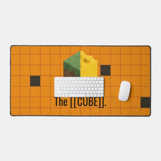 The [[CUBE]] Desk Mat デスクマット (キーボード&マウス)