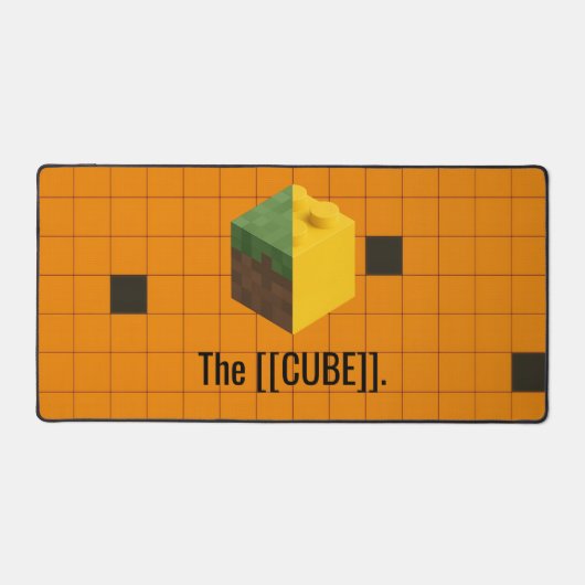 The [[CUBE]] Desk Mat デスクマット (正面)