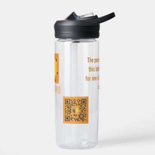 The [[CUBE]] Water Bottle ウォーターボトル (左面)