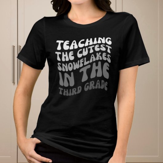The Cuest 教え Snowflakes第3級先生 トライブレンドTシャツ