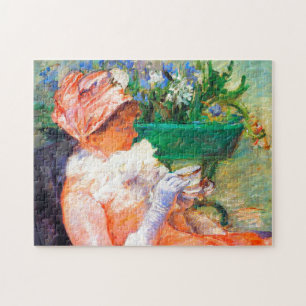 The Cup of Tea by Mary Cassatt ジグソーパズル