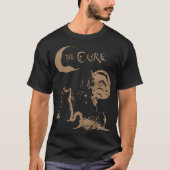 The Cure Cat Moon 90S funny Tシャツ (正面)