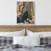 The Curious Hollow 11 x 14 キャンバスプリント (インサイチュ (寝室))