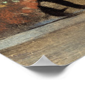 The Curtain, 1880 by Edgar Degas ポスター (角)