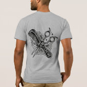 The Cut & Craft | Traditional Barber Flash Tee Tシャツ (裏面)