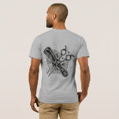 The Cut & Craft | Traditional Barber Flash Tee Tシャツ (裏面フル)