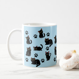 The Cutest Black Cat Mug Gift for Cat Lovers コーヒーマグカップ