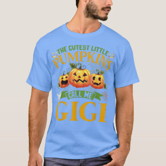 The Cutest Little Pumpkins Call Me Gigi Pumpkin Ha Tシャツ