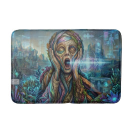 The Cybernetic Scream Art Bath Mat バスマット