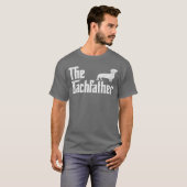 The Dachshund Funny Wiener Dog Gifts For Men Fathe Tシャツ (正面フル)