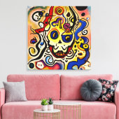 The Dali Experience at Half the Price キャンバスプリント (インサイチュ (リビング))