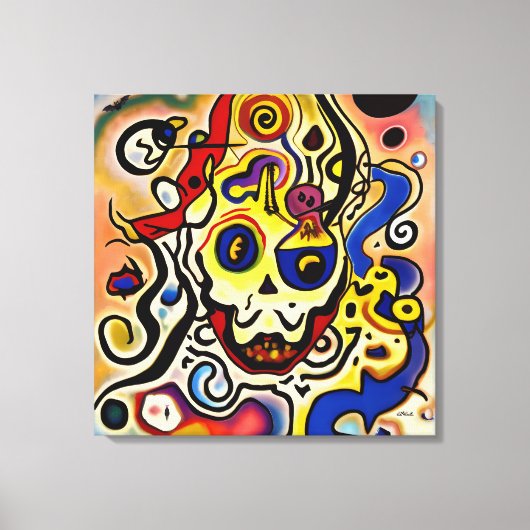 The Dali Experience at Half the Price キャンバスプリント (正面)