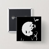 The Dame 缶バッジ (正面&裏面)