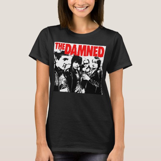 The Damned 1977 Tシャツ (正面)