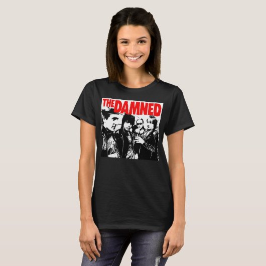 The Damned 1977 Tシャツ (正面フル)