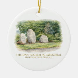 The Dan Fogelberg Memorial Christmas Ornament セラミックオーナメント