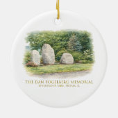 The Dan Fogelberg Memorial Christmas Ornament セラミックオーナメント (裏面)