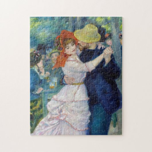 The dance at Bougival by Pierre-Auguste Renoir ジグソーパズル (縦)