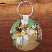 The Dance Class (1874) by Edgar Degas キーホルダー (正面)