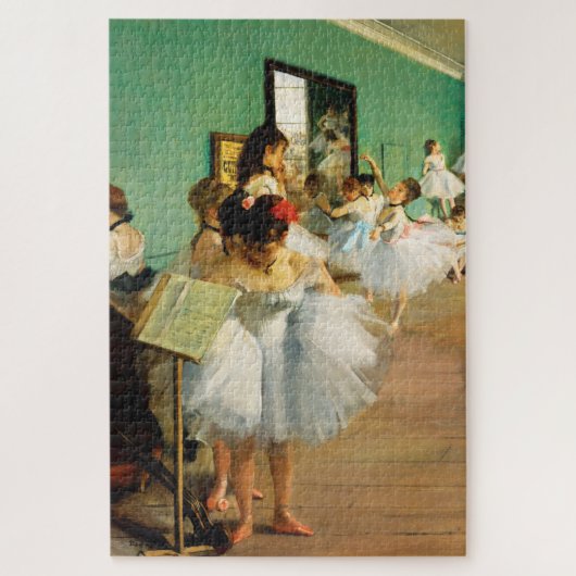The Dance Class (1874) by Edgar Degas ジグソーパズル (縦)