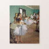 The Dance Class by Edgar Degas ジグソーパズル (縦)