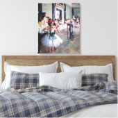 The Dance Class by Edgar Degas,ヴィンテージ・バレエ・アート キャンバスプリント (インサイチュ (寝室))