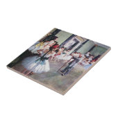 The Dance Class by Edgar Degas,ヴィンテージ・バレエ・アート タイル (側面)