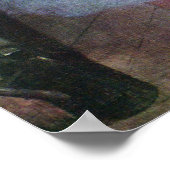 The Dance Class by Edgar Degas,ヴィンテージ・バレエ・アート ポスター (角)