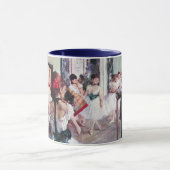 The Dance Class by Edgar Degas,ヴィンテージ・バレエ・アート マグカップ (中央)