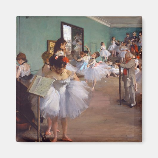 The Dance Class, Edgar Degas マグネット (正面)