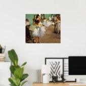 The Dance class, Famous Painting ポスター (ホームオフィス)