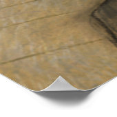 The Dance Lesson by Edgar Degas ポスター (角)