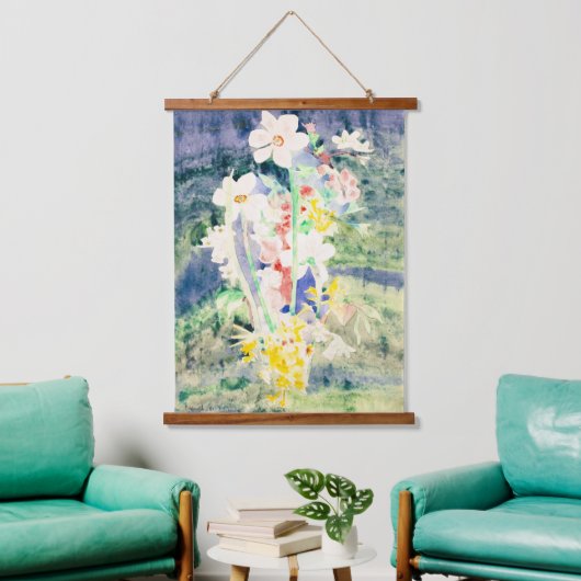 The Dance of Narcissus by Charles Demuth 吊り下げ型タペストリー (リビング)