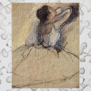 The Dancer by Edgar Degas, Vintage Ballerina Art ジグソーパズル