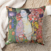 The Dancer, Gustav Klimt クッション (ブランケット)