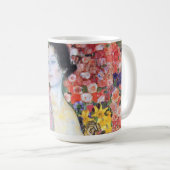 The Dancer, Gustav Klimt コーヒーマグカップ (正面右)