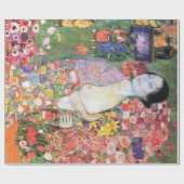 The Dancer, Gustav Klimt ラッピングペーパー (フラット)