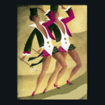 The Dancers Vintage poster Print ポスター<br><div class="desc">vintage images,  vintage posters,  retro images,  vintage illustrations,  victorian images,  vintage graphics,  vintage retro,  Popular,  Décor Styles,  retro style poster,  vintage poster,  art,  vintage,  cool,  modern,  victorian,  country,  landscapes,  retro,  art deco,  mediterranean,  asian,  french,  art nouveau,  vintage illustrations,  vintage store</div>