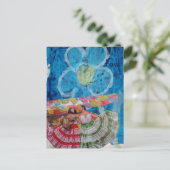 The Dancing Women Collage ポストカード (スタンド正面)