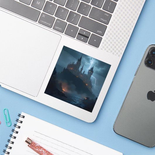 The Dark Hold - Square Vinyl シール (ノートパソコンとiPhone)