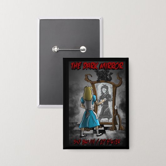 The Dark Mirror Collector pin 1 缶バッジ (正面/裏面)