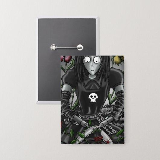 The Dark Mirror collector pin 2 缶バッジ (正面/裏面)