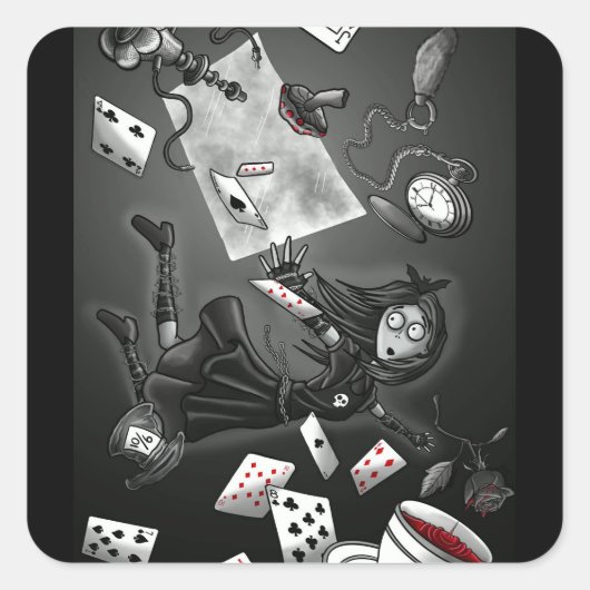 The Dark Mirror collector pin 3 スクエアシール (正面)