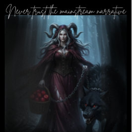 The Dark Red Ridding Hood ポスター