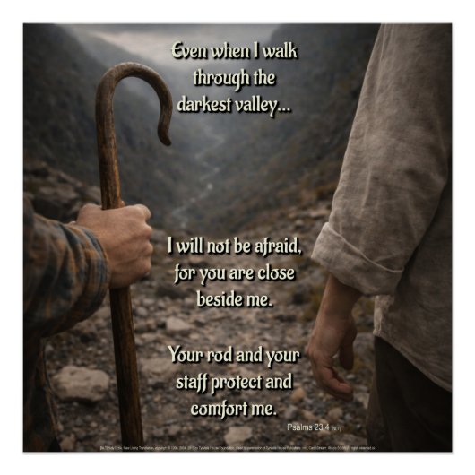 The darkest valley ポスター (正面)