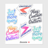 The Data Life Vinyl Sticker Pack シール (シート)