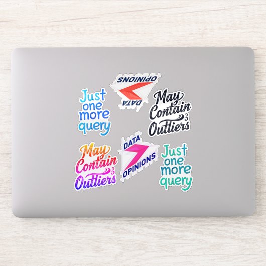 The Data Life Vinyl Sticker Pack シール (コンピューター)