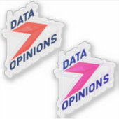 The Data Life Vinyl Sticker Pack シール (正面)