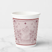 The Daughter Tarot Baby Shower  紙コップ (正面)