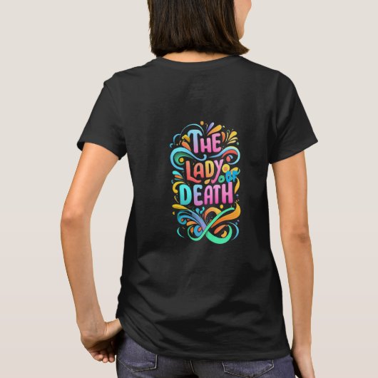 The Day of the Dead, The Lady of Death Tシャツ (裏面)